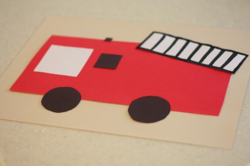 Shape fire engine