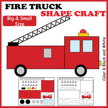 Shape fire truck tpt