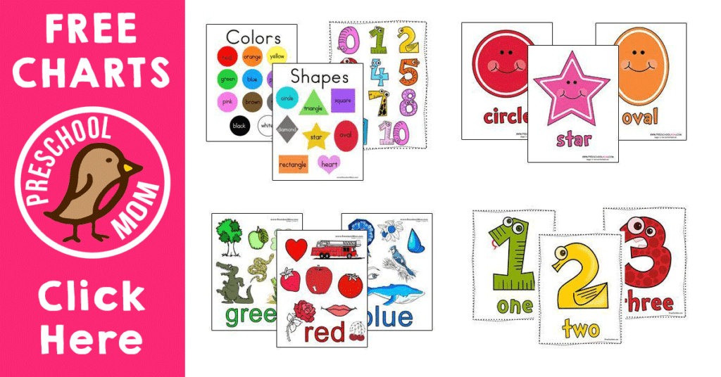 Shape preschool printables