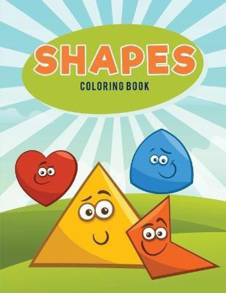 Buy shapes coloring book by kids coloring pages for at low price in india