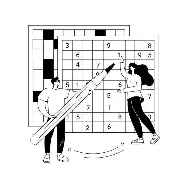 Sudoku eps stock illustrations royalty