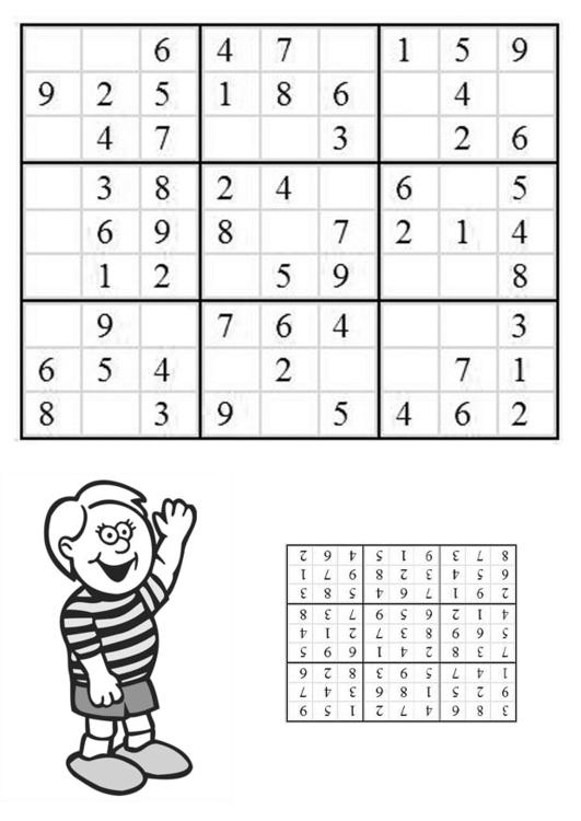 Coloring page sudoku