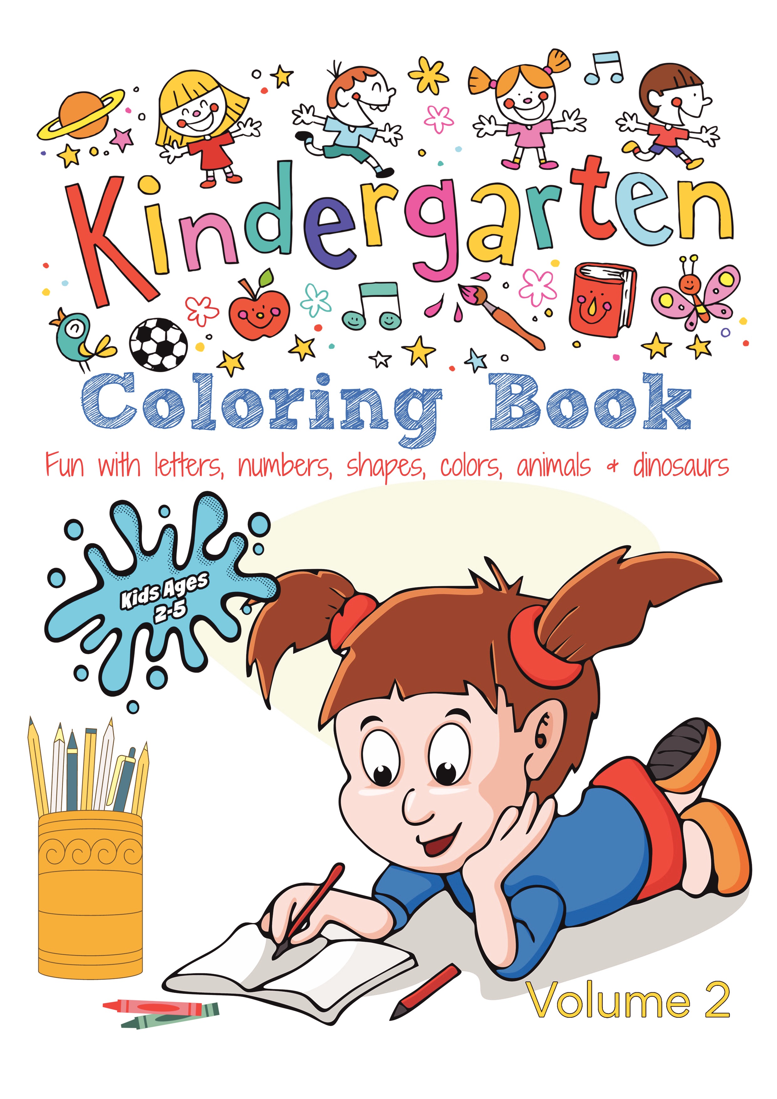 Kindergarten coloring book
