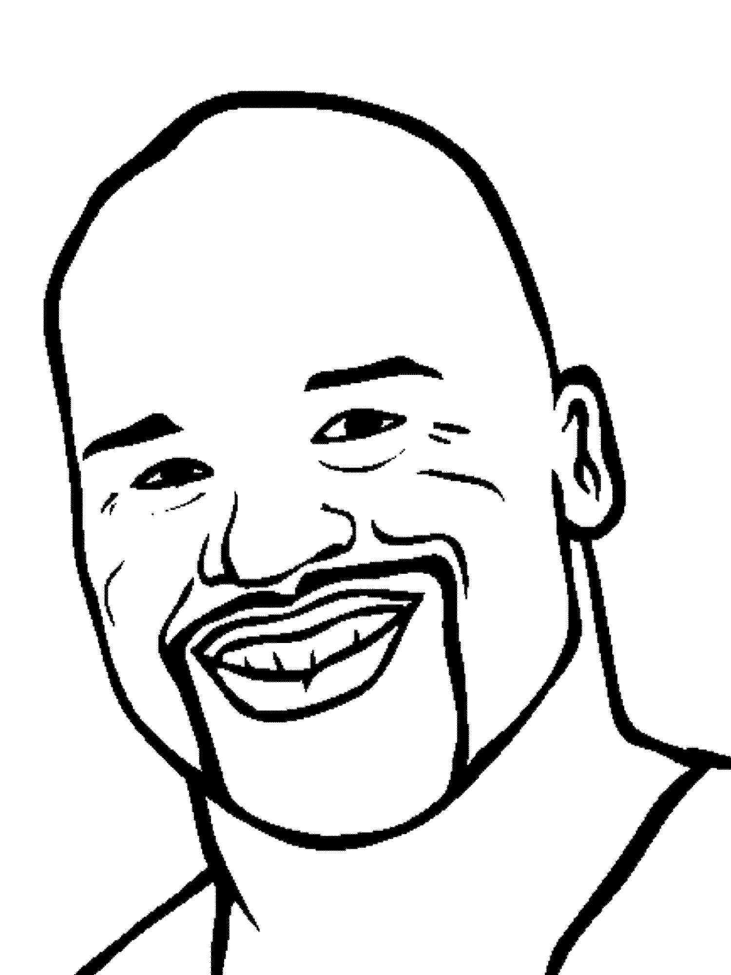 Shaquille oneal coloring pages
