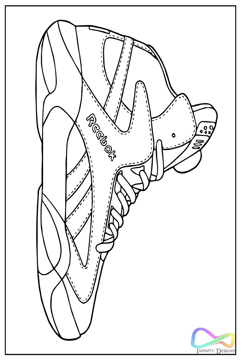Reebok shaq attaq reebok coloring pag sneakers patterns
