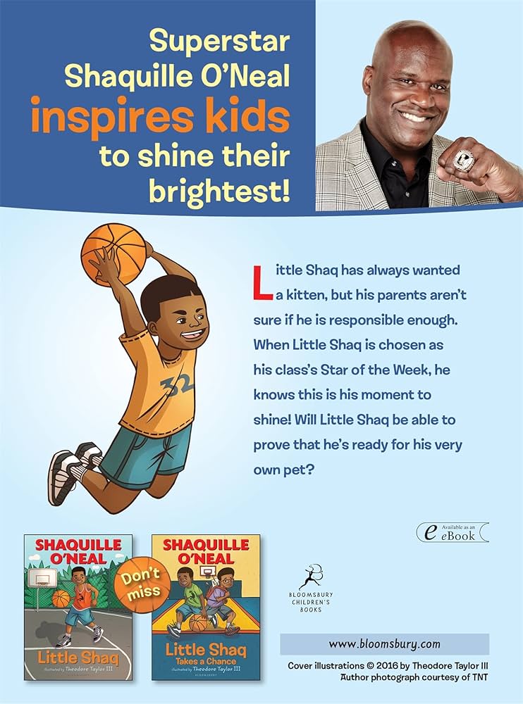 Little shaq star of the week oneal shaquille taylor iii theodore books