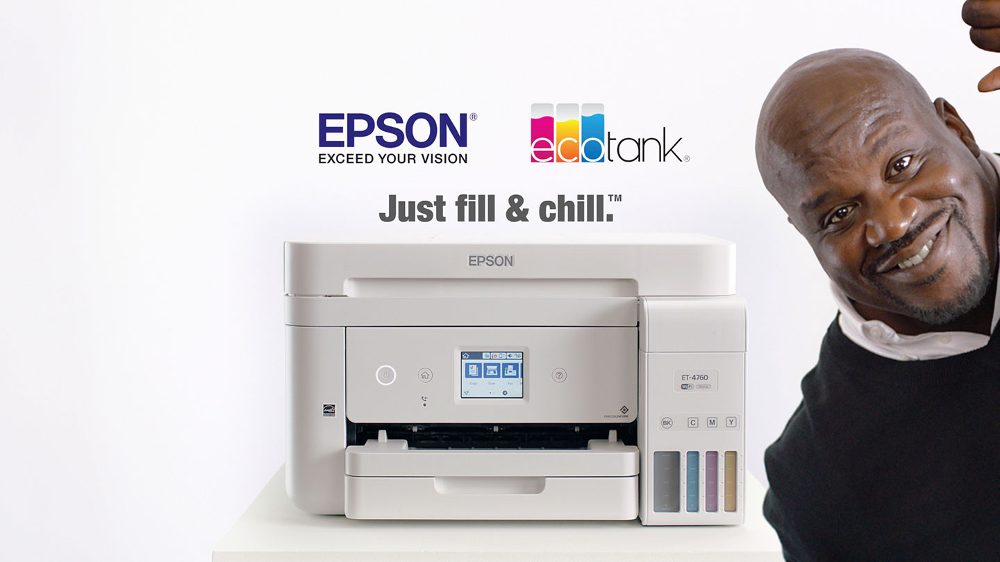 Epson and shaquille oneal join forces to empower customers