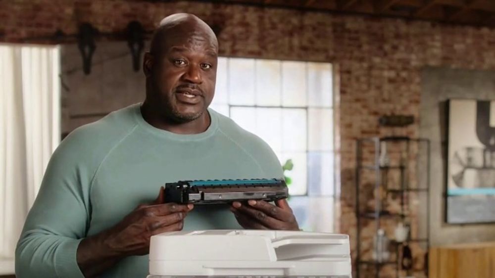 Epson ecotank spot print all the color you want featuring shaquille oneal