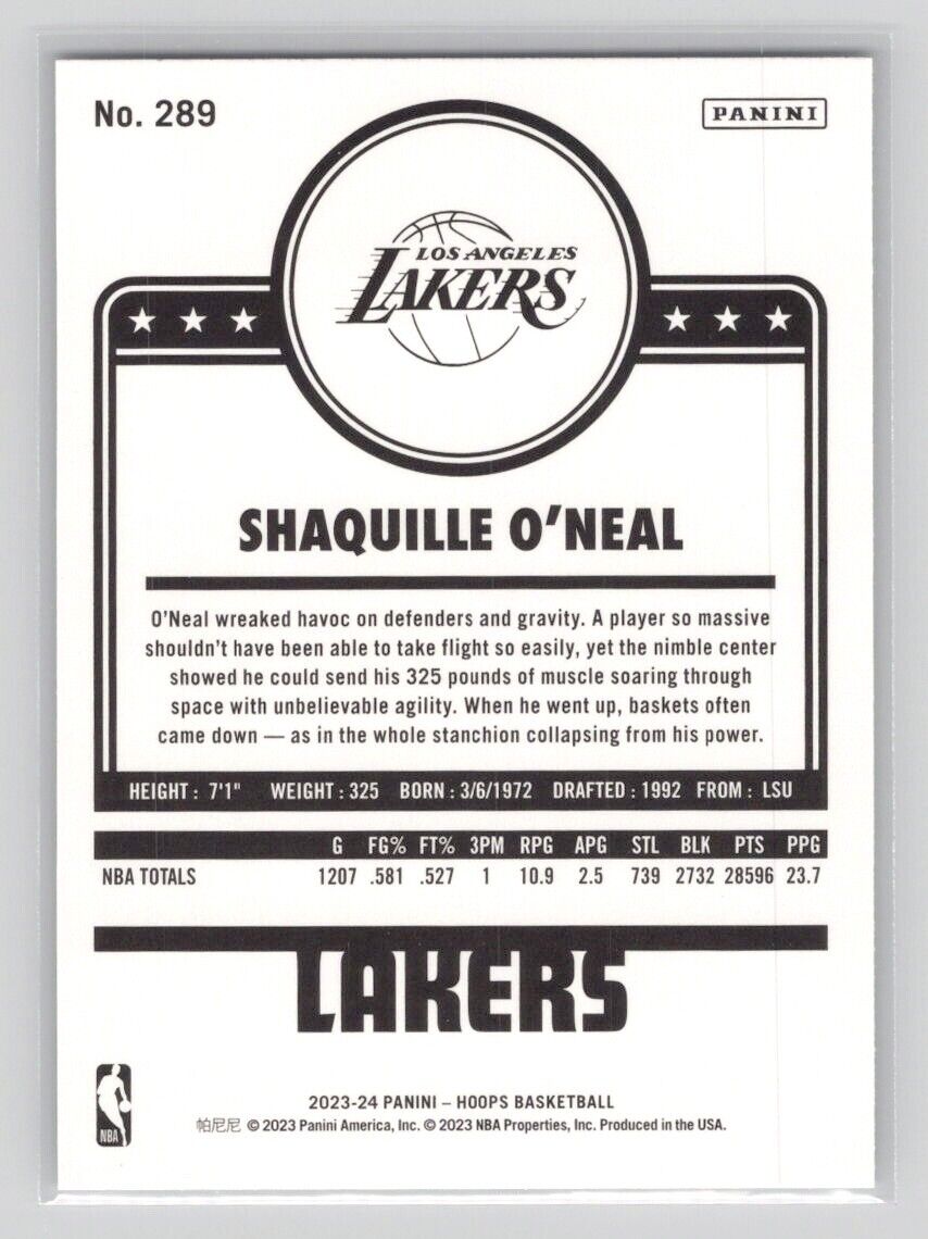 Shaquille oneal