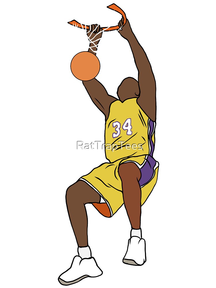 Shaquille oneal dunk kids t