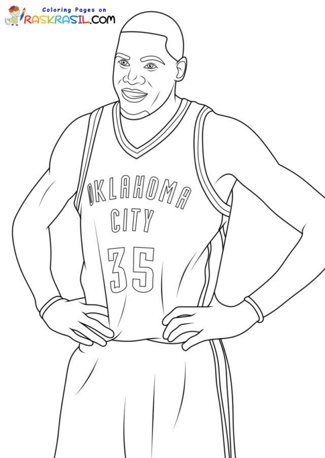 Nba coloring pages