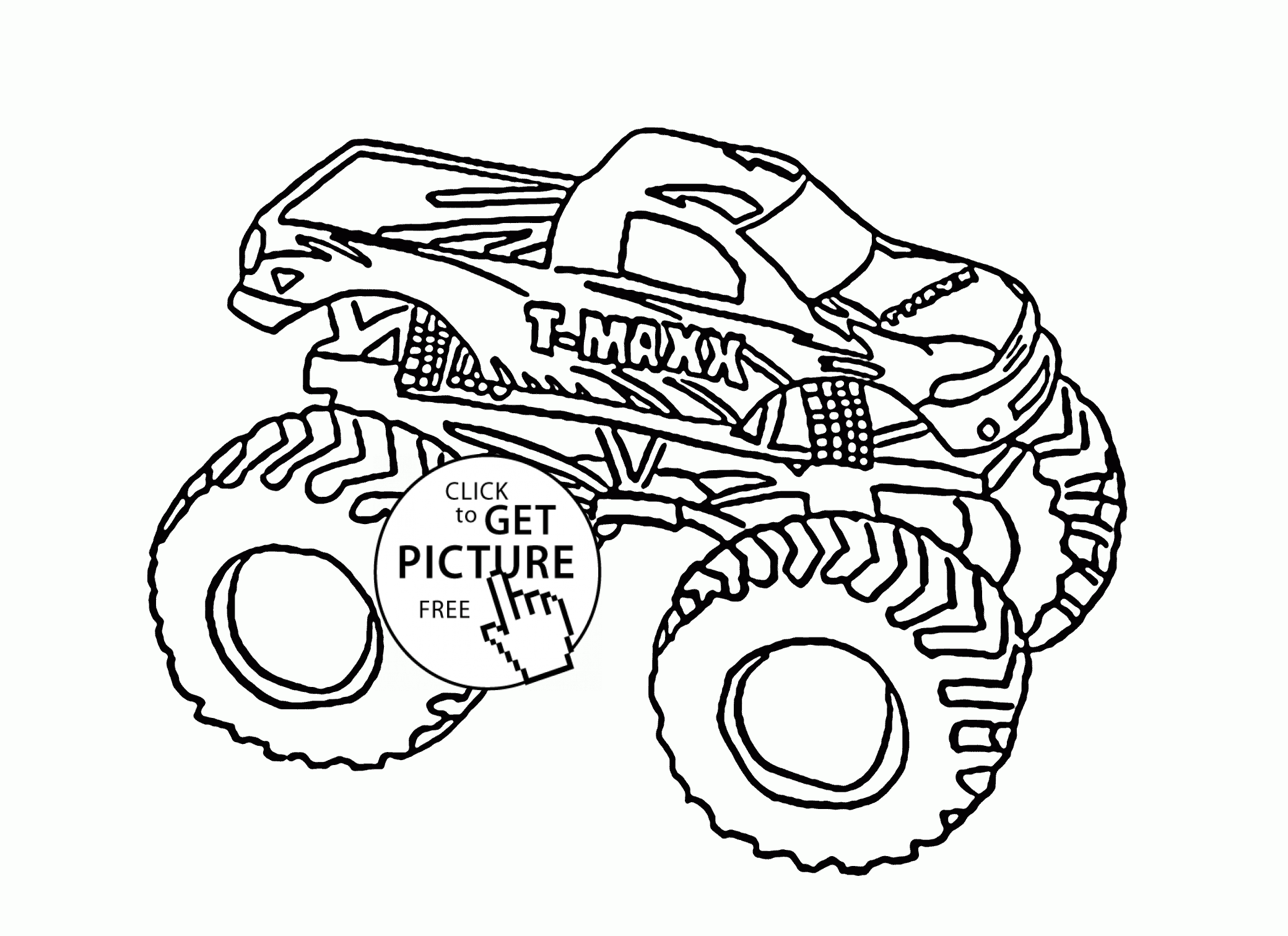 Monster truck cool t