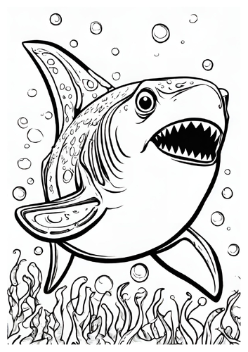 Engaging shark coloring pages to capture your students imaginations teaching resources