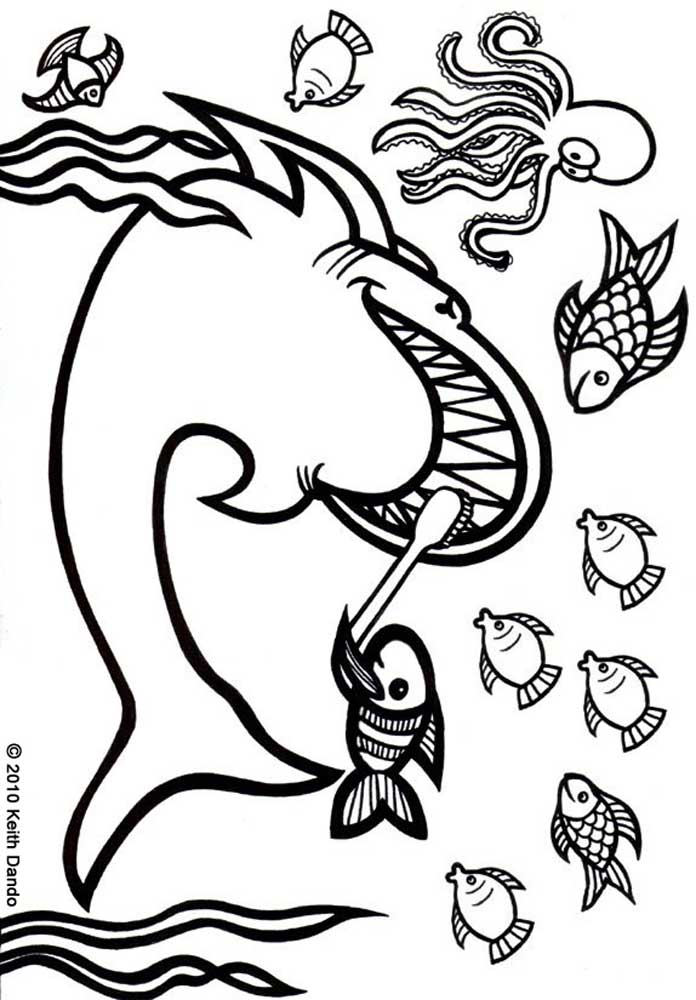 Shark keeps his teeth clean rooftop post printables