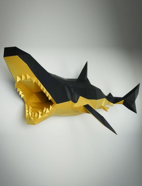 Shark wall decoration wall trophy usa