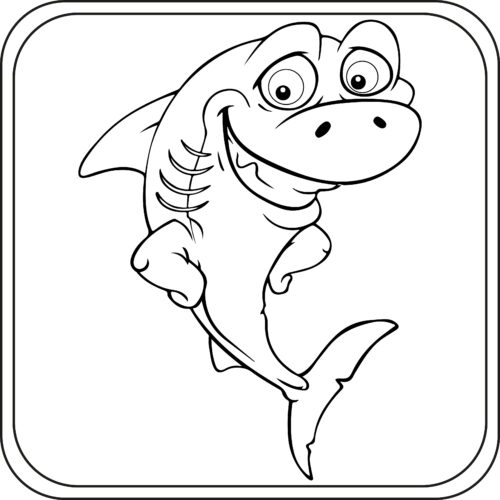 Shark coloring pages preschool kindergarten first grade made by teachers