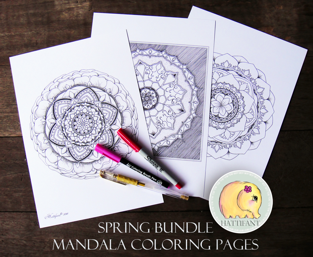 Mandala coloring pages
