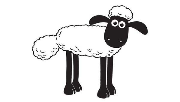 Picture of shaun the sheep coloring page shaun the sheep coloring pages sheep
