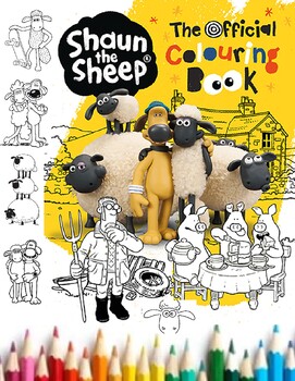 Shaun the sheep coloring pages wallace gromit printable activity pack for kids