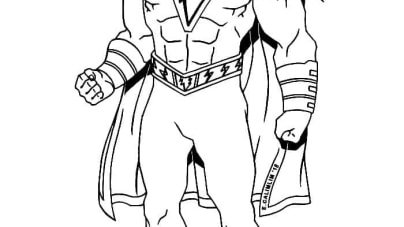 Shazam coloring pages