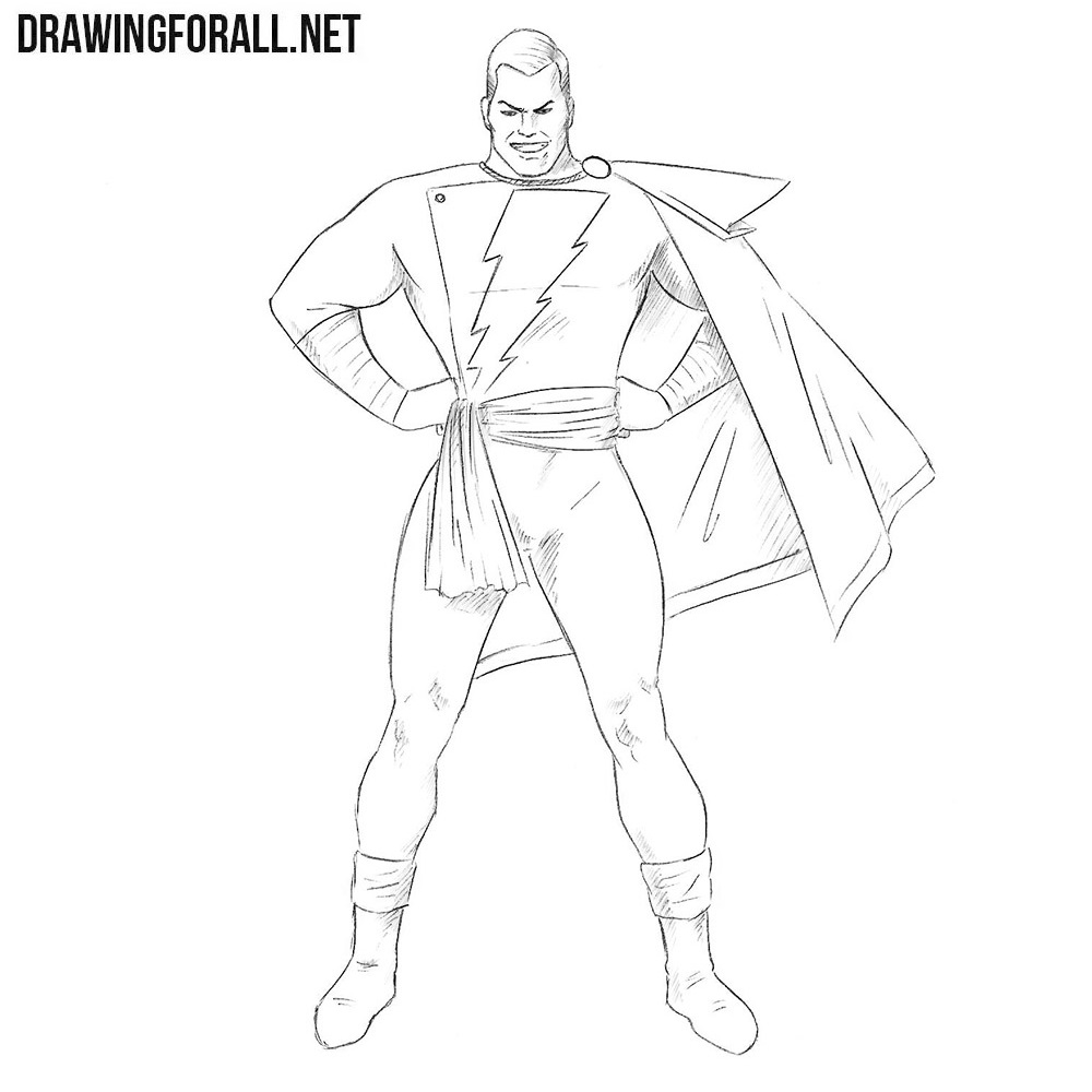 How to draw shazam