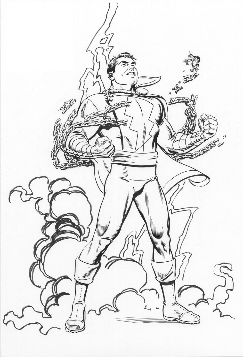 Shazam coloring pages coloring pages for kids to print for free