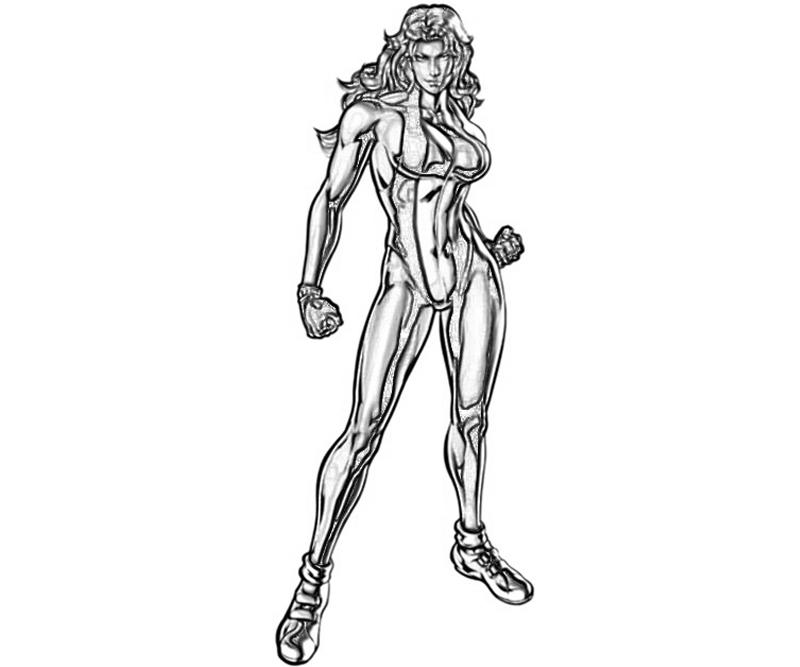 Marvel vs cap she