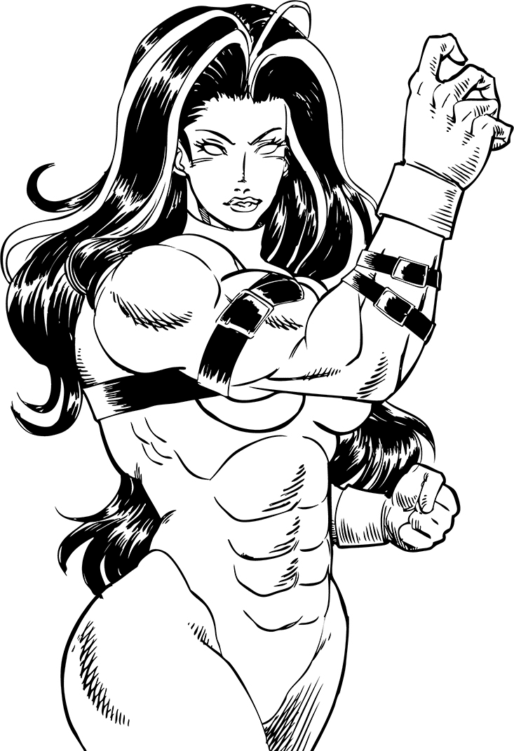 She