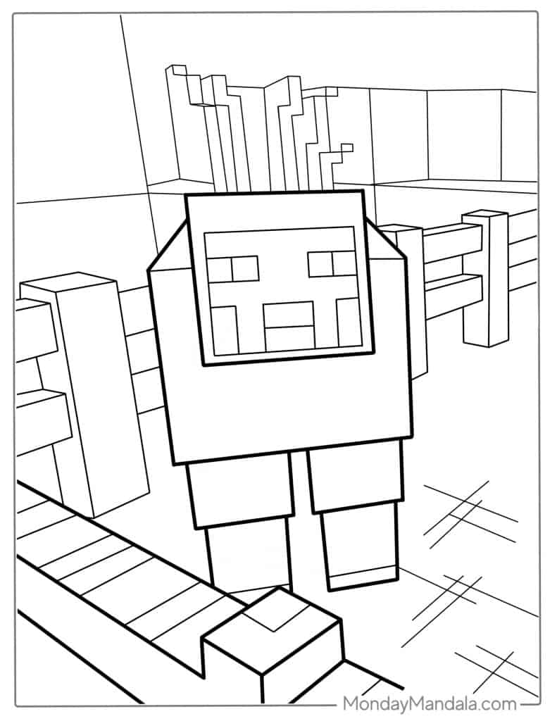 Sheep coloring pages free pdf printables