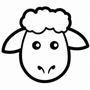 Bildergebnis fãr sheep face mask template koyun boyama sayfalarä keãiler