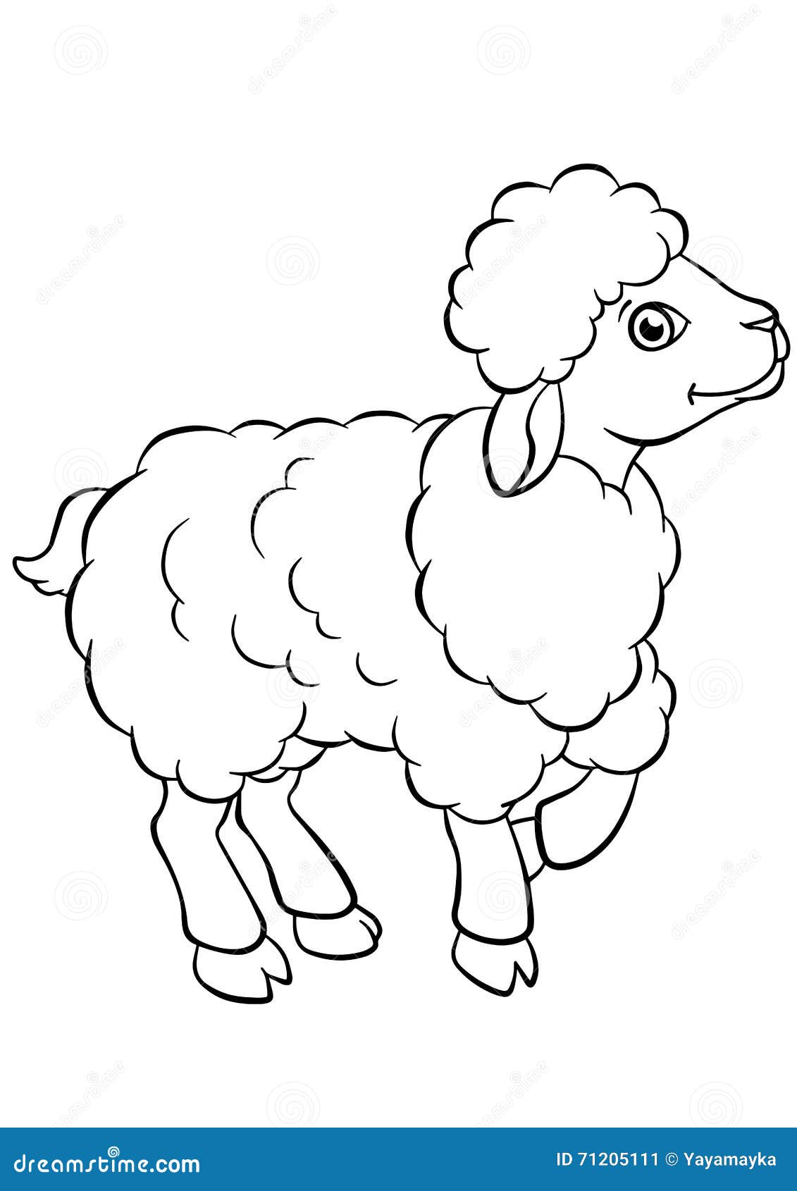 Sheep coloring pages stock illustrations â sheep coloring pages stock illustrations vectors clipart