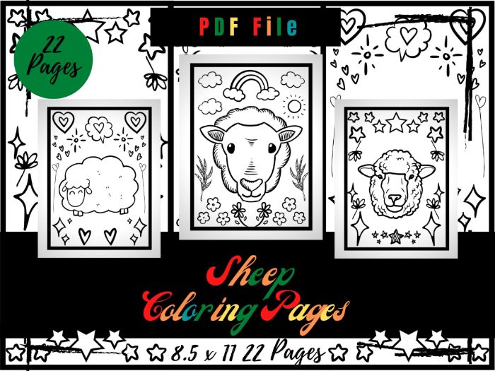Sheep colouring pages for kids colouring sheets pdf eid sheep printable pages teaching resources