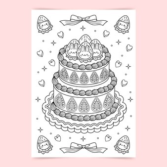 Page flowers cake images
