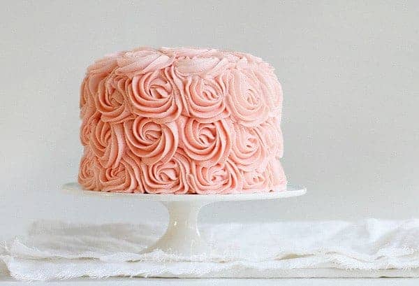 Rose cake tutorial