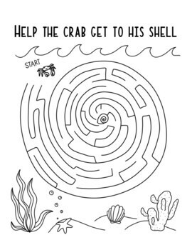 Summer activity packet coloring pages word search maze etc tpt