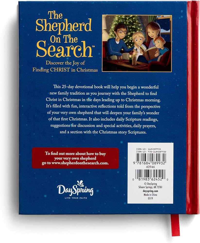 The shepherd on the search a day family devotional discover the joy of finding christ in christmas josh helms books