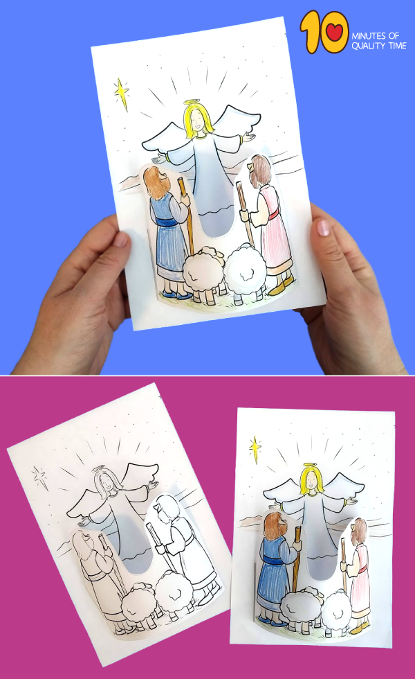 The shepherds and the angel craft â minutes of quality time