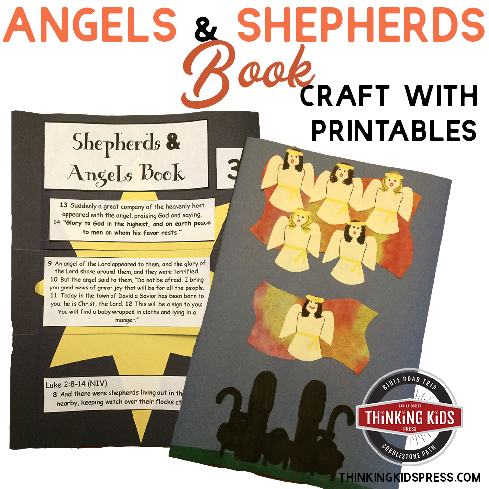 Angels and shepherds book craft
