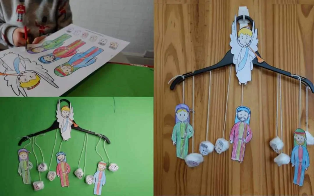 Christmas shepherds craft