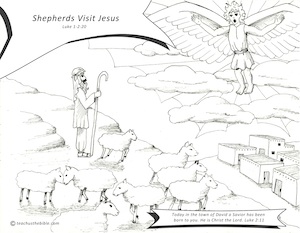 Shepherds visit jesus teach us the bible