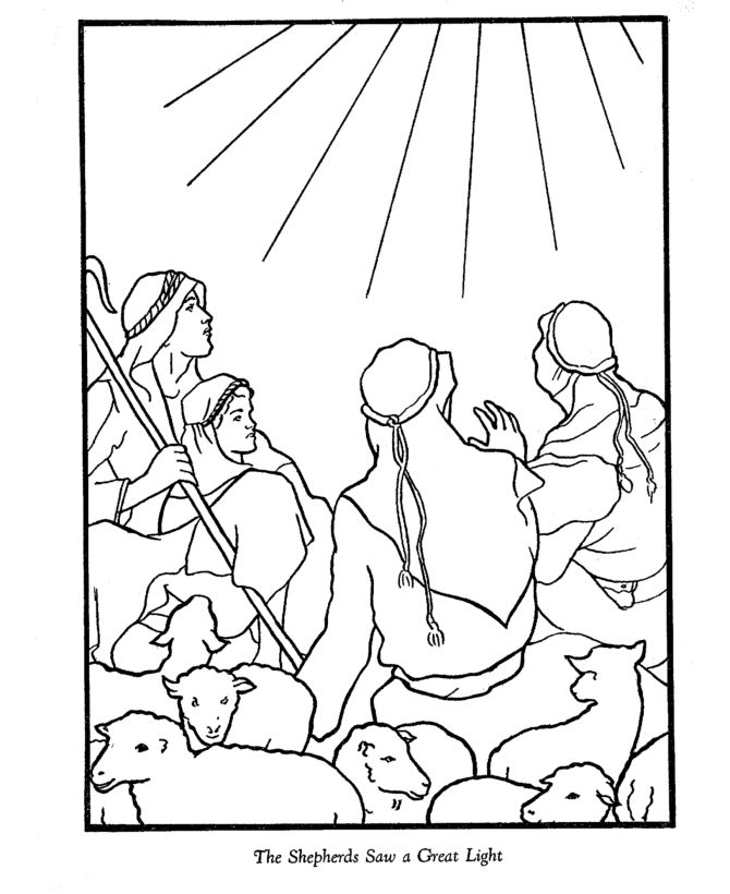 Color pages sherpard christmas this christmas story coloring page shows the shepherds inâ nativity coloring pages christmas coloring pages the nativity story
