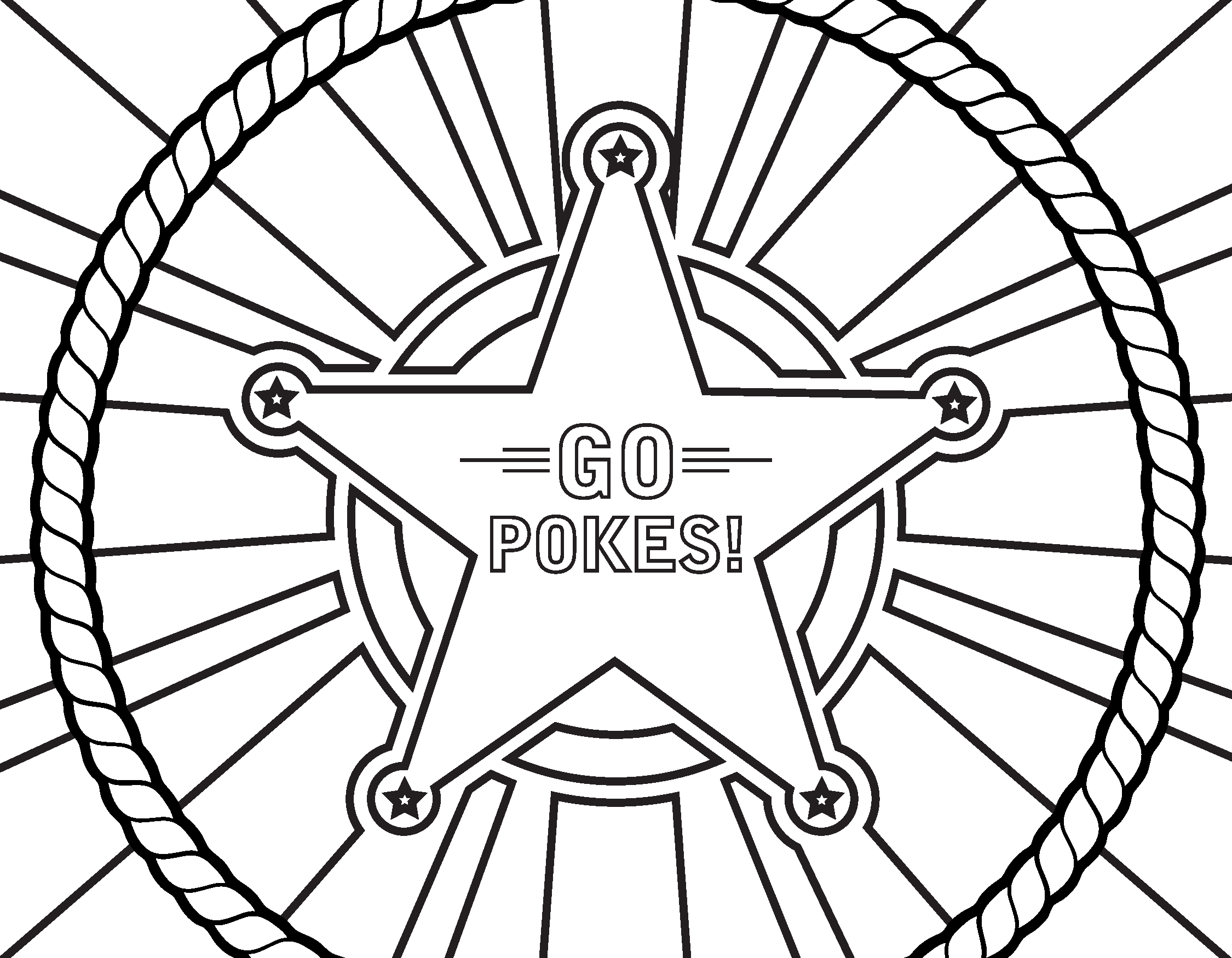 Student coloring pages student oklahoma state university
