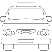 Police coloring pages free printable pictures