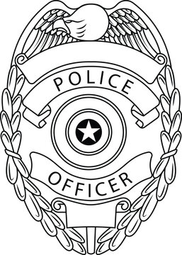Police badge eagle images â browse photos vectors and video