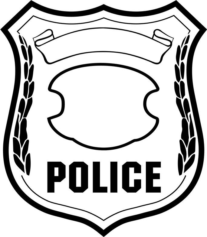 Police badge clip art police badge munity helpers preschool activities police crafts