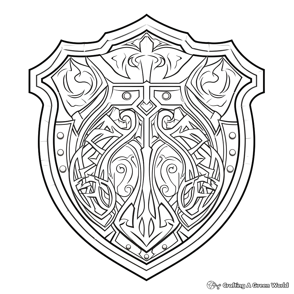 The legend of zelda coloring pages