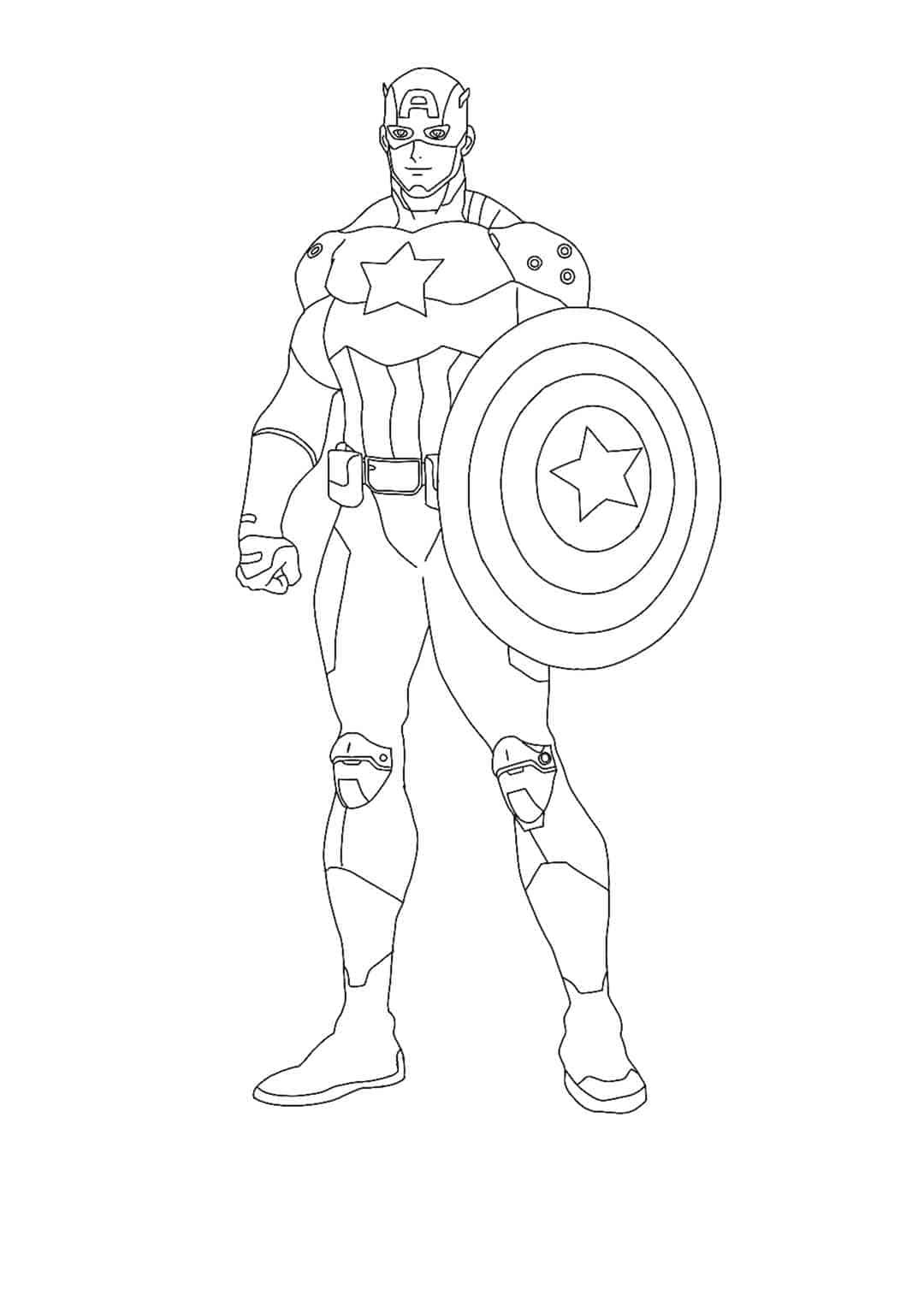 Captain america civil war coloring pages