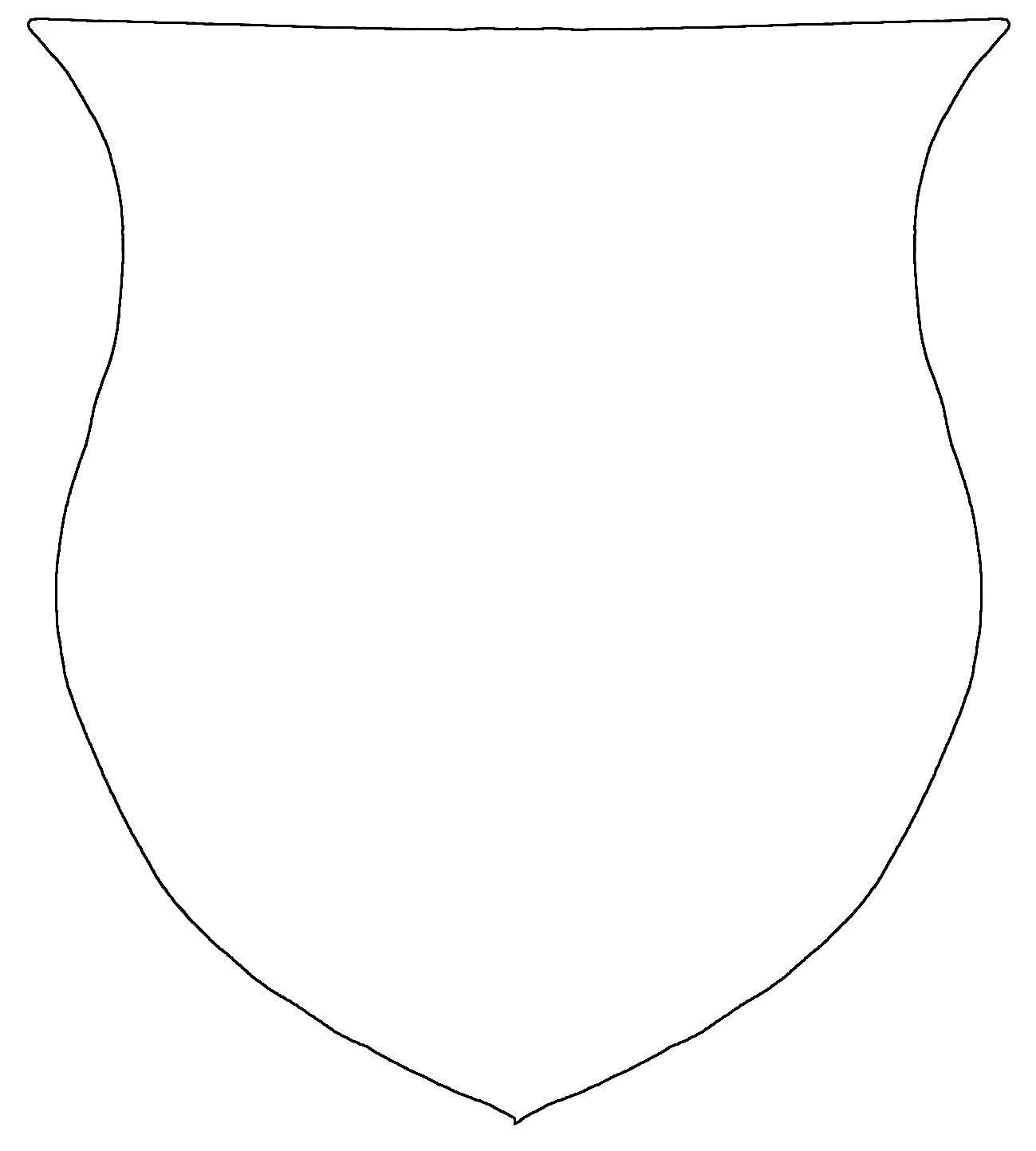 Shield coloring pages