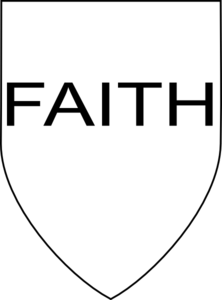 Shield of faith clip art at