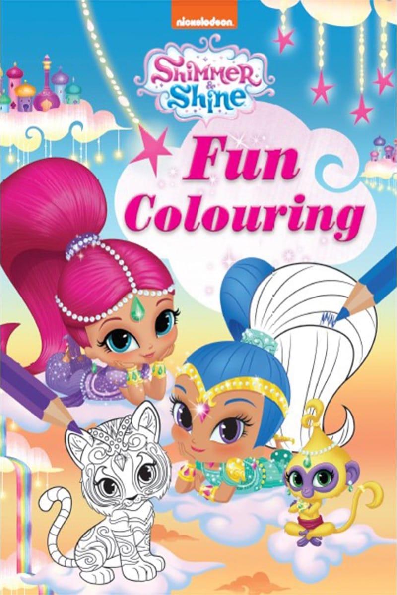 Buy shimmer shine fun coloring book by oko from ourkids